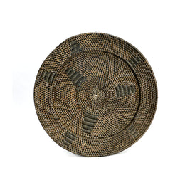 The Jasmine Plate - Brown - Large
