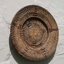 The Jasmine Plate - Brown - Small