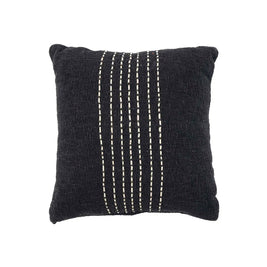 The Drizle Cushion Cover - Black and White