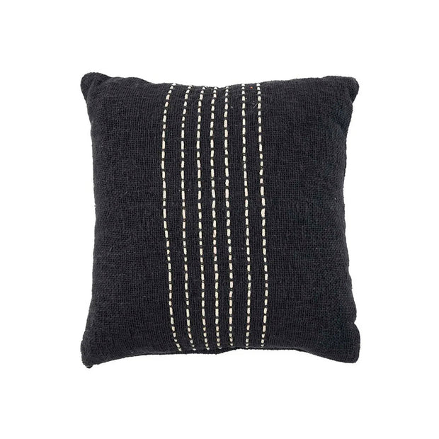 The Drizle Cushion Cover - Black and White