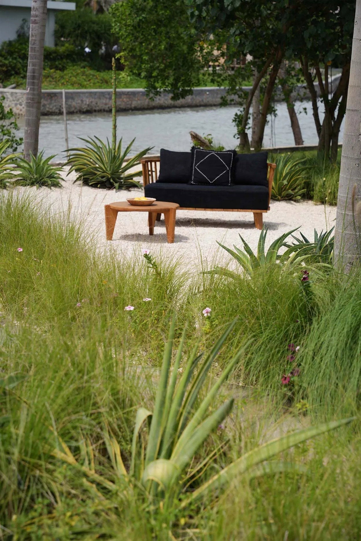 The Kasbah Cushion Cover - Black & White