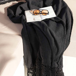 The Gypsy Bed Throw - Black