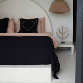 The Gypsy Bed Throw - Black