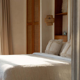 The Gypsy Bed Throw - Natural