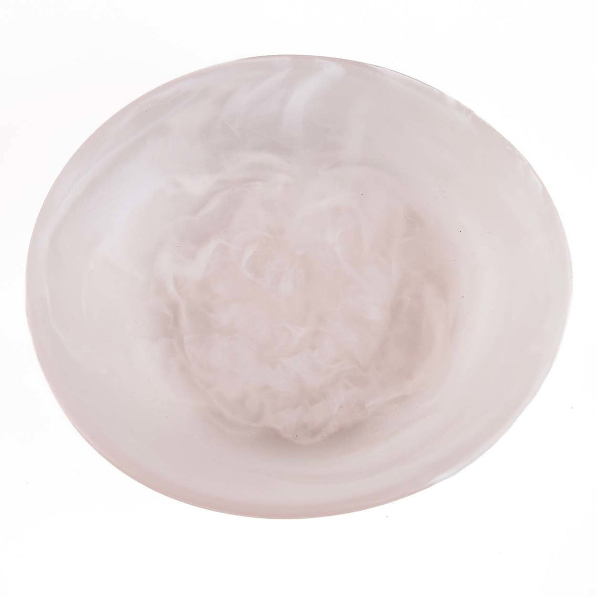 The Resin Organic Bowl - Pink/White - M