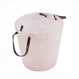 The Resin Ice Bucket - Pink and White