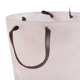 The Resin Ice Bucket - Pink and White