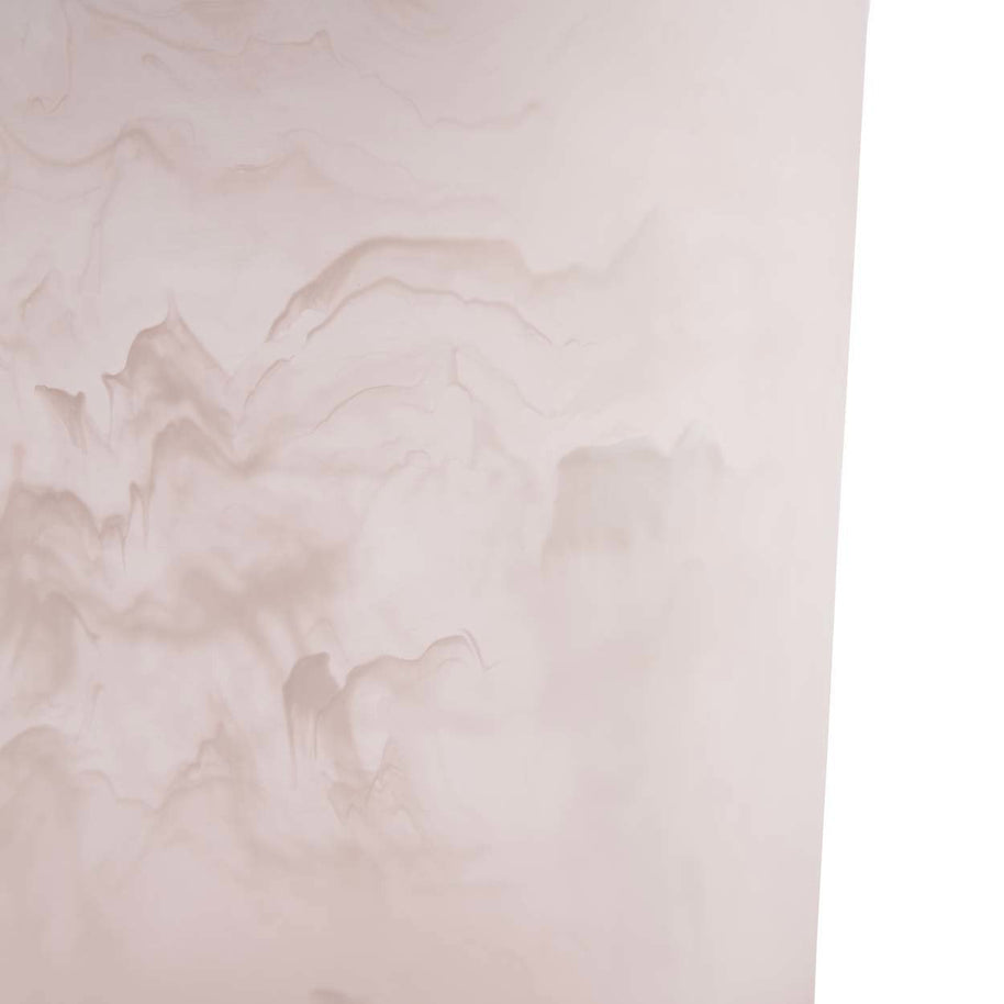 The Resin Ice Bucket - Pink and White