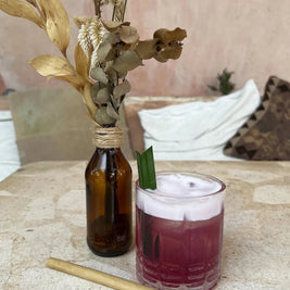 The Bamboo Straws - Set of 10 With Cleaning Brush