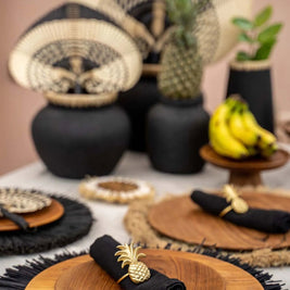 The Teak Root Round Plate - XL