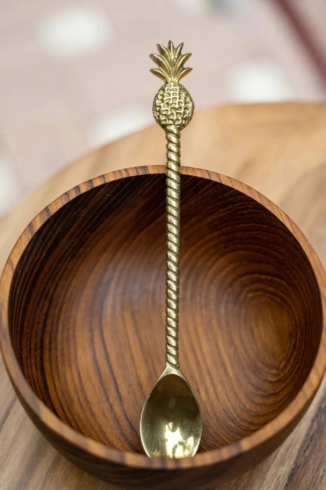 The Teak Root Salad Bowl - Small