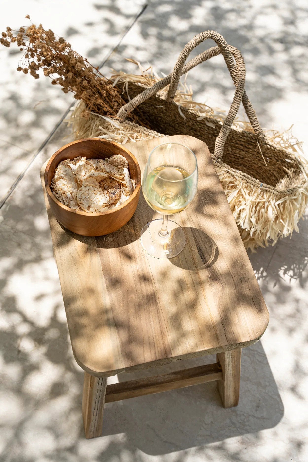 The Teak Root Salad Bowl - Small