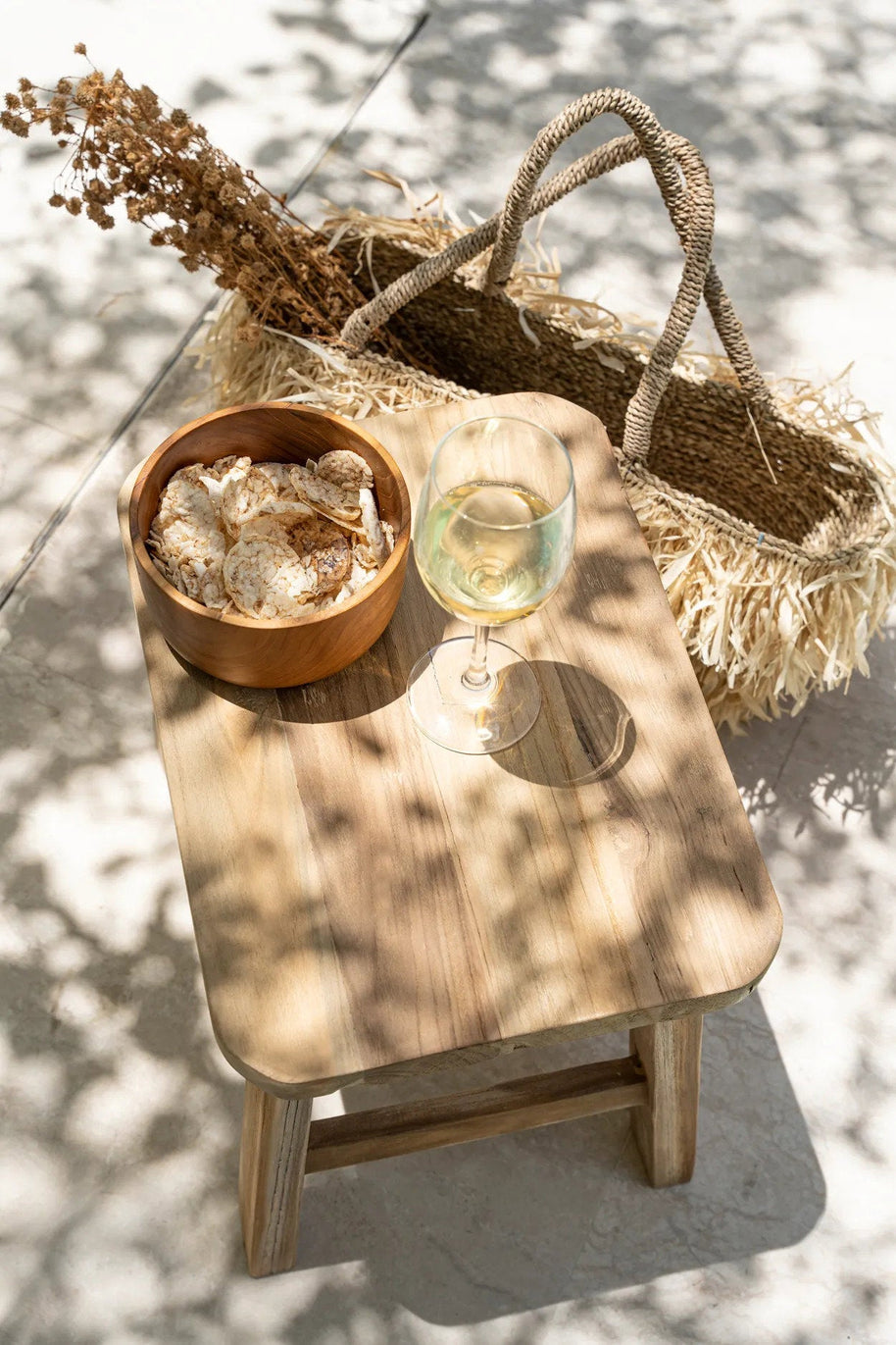 The Teak Root Salad Bowl - Small