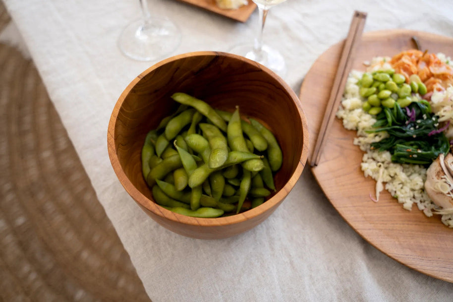 The Teak Root Salad Bowl - Small