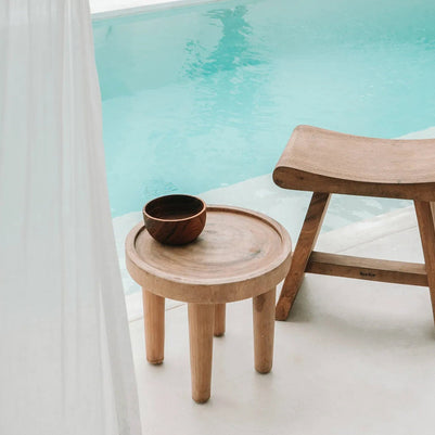 The Teak Root Salad Bowl - Small