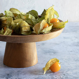 The Teak Root Cake Dish - L