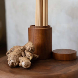 The Teak Root Jar - M