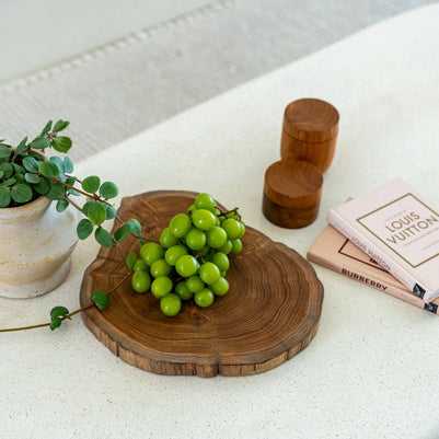 The Teak Root Cutting Board