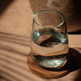 The Teak Root Nordic Coaster
