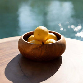 The Teak Root Fruit Bowl