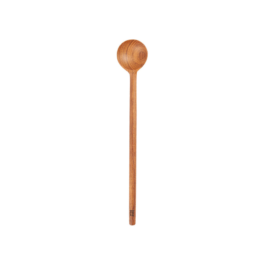 The Teak Root Flat Dosing Spoon