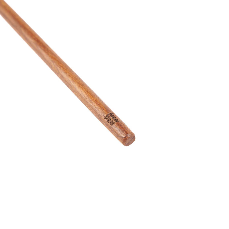 The Teak Root Flat Dosing Spoon