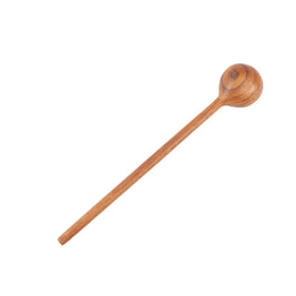 The Teak Root Flat Dosing Spoon