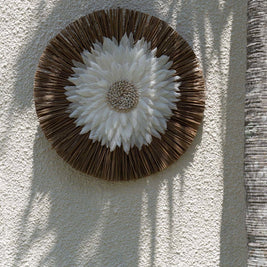 The Alang Feather Juju - Natural White
