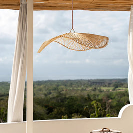 The Chapeau Pendant - Natural - L