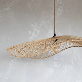 The Chapeau Pendant - Natural - L