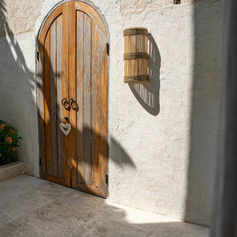 The Jalal Wall Applique - Natural - M