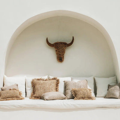 The Jalal Wall Applique - Natural - M