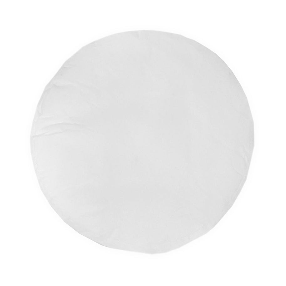 White Inner Pouffe Round - Ø60