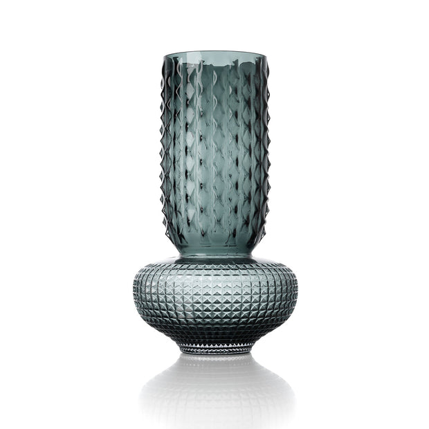 Die Saphir-Juwelen-Vase - Blau - L