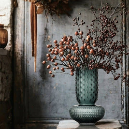 Die Saphir-Juwelen-Vase - Blau - L