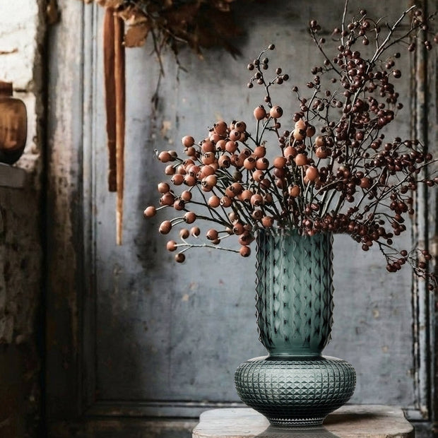 Die Saphir-Juwelen-Vase - Blau - L