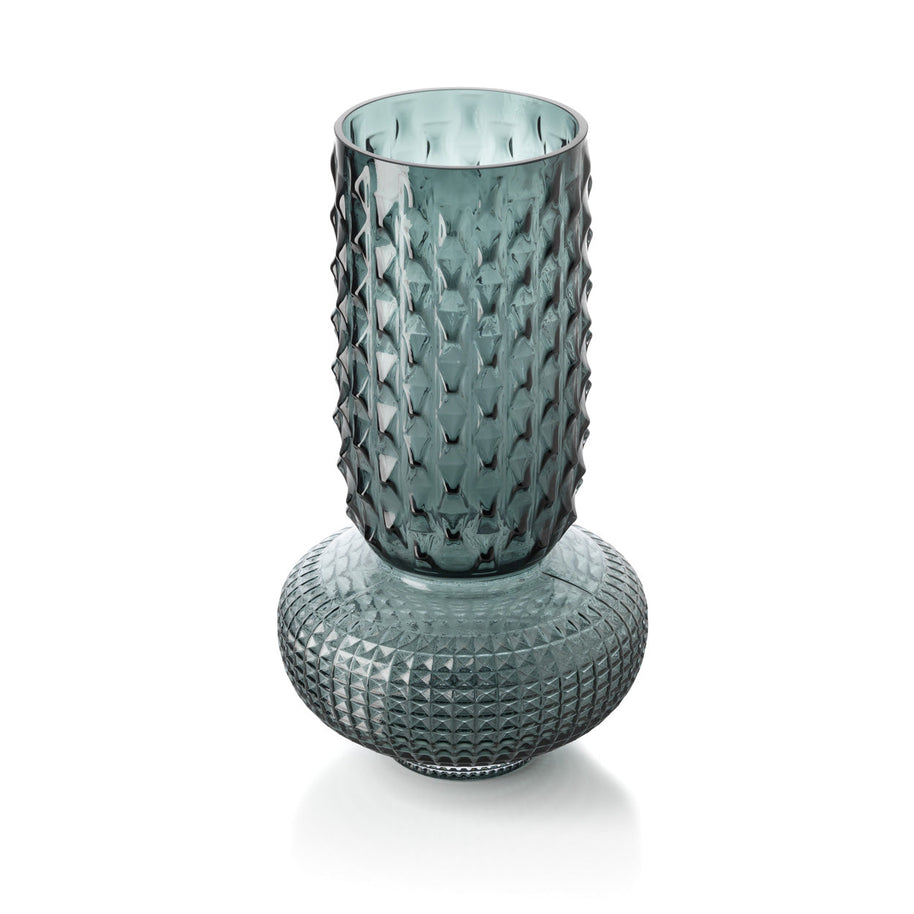 Die Saphir-Juwelen-Vase - Blau - L