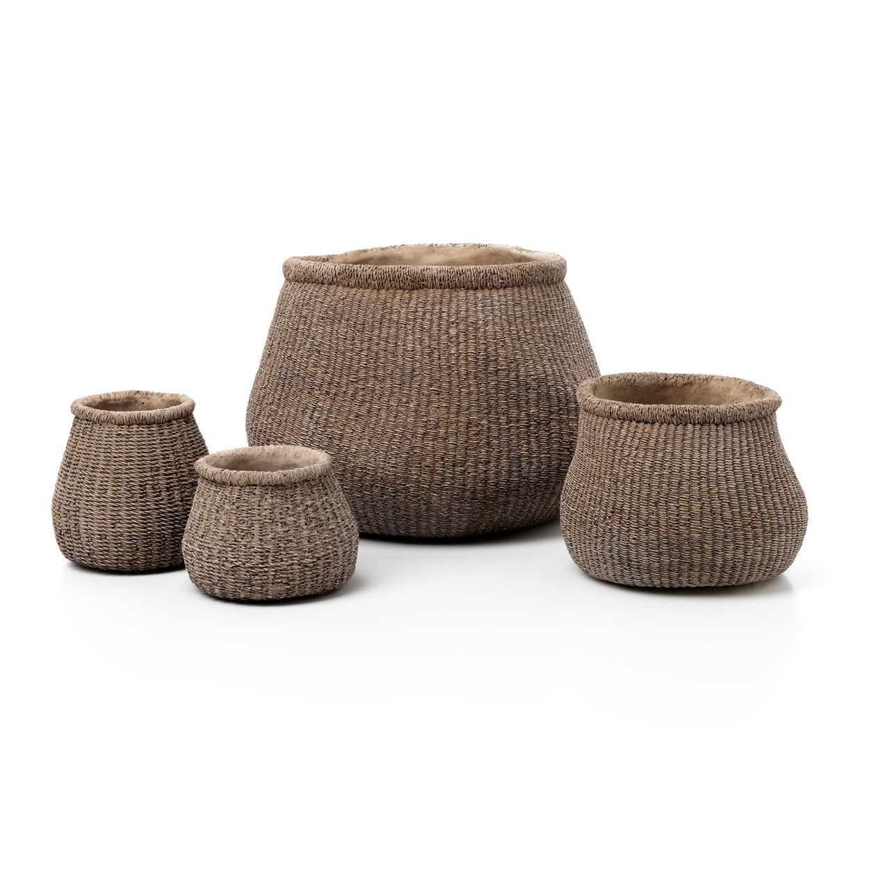 The Faux-Puff Planter - Brown - XL