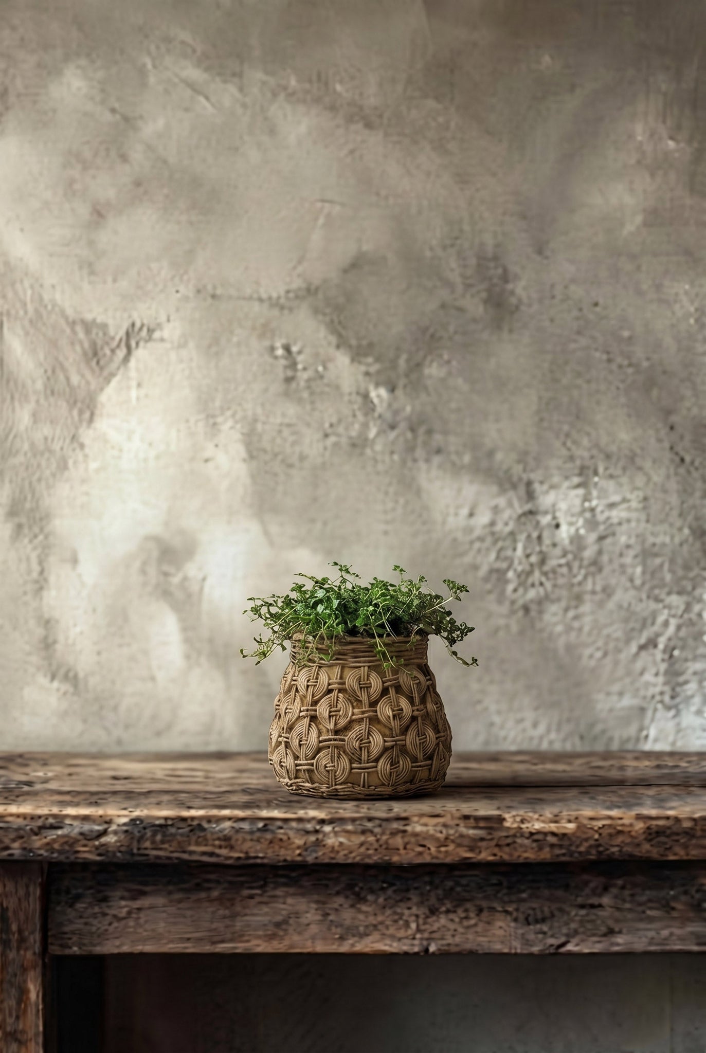 The Knot Concrete Planter - M