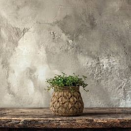 The Knot Concrete Planter - M