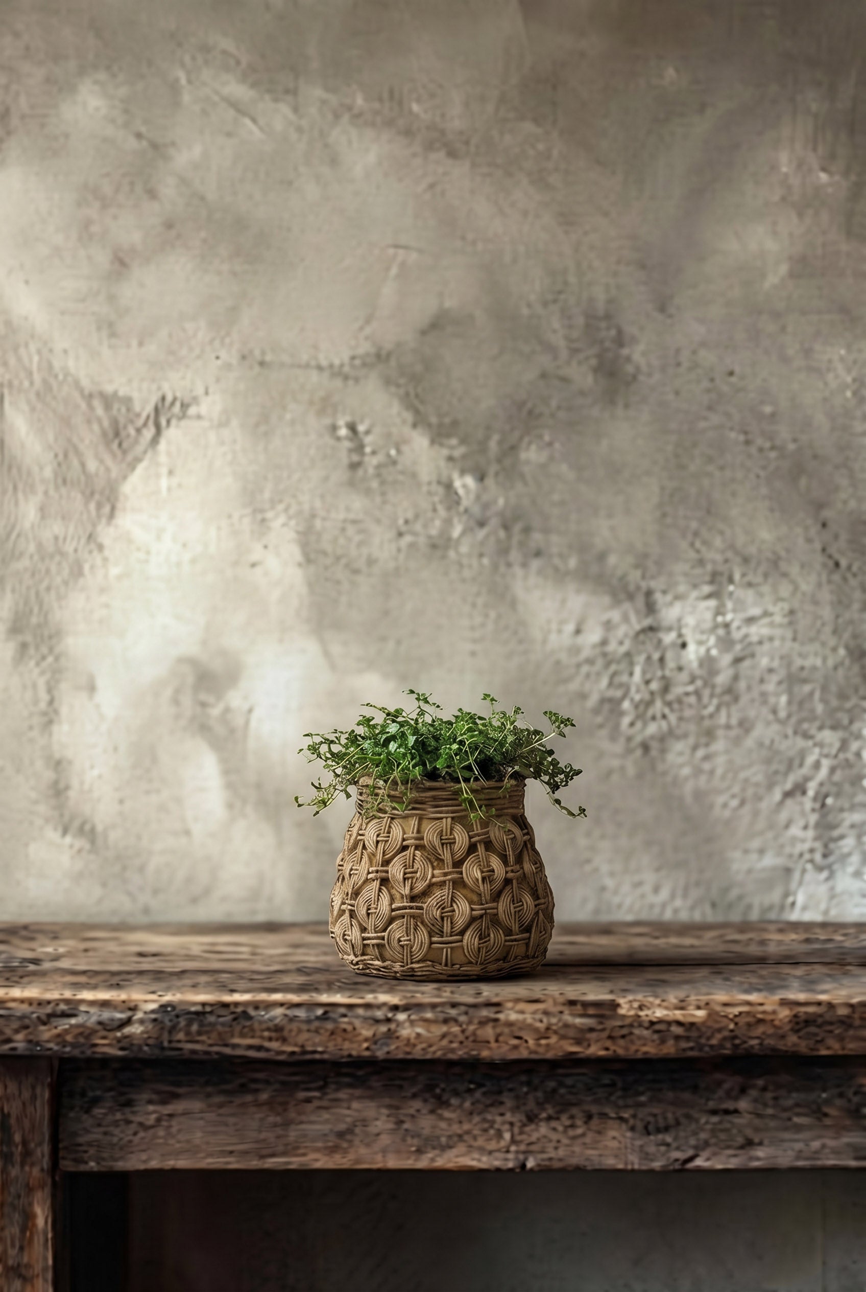 The Knot Concrete Planter - M