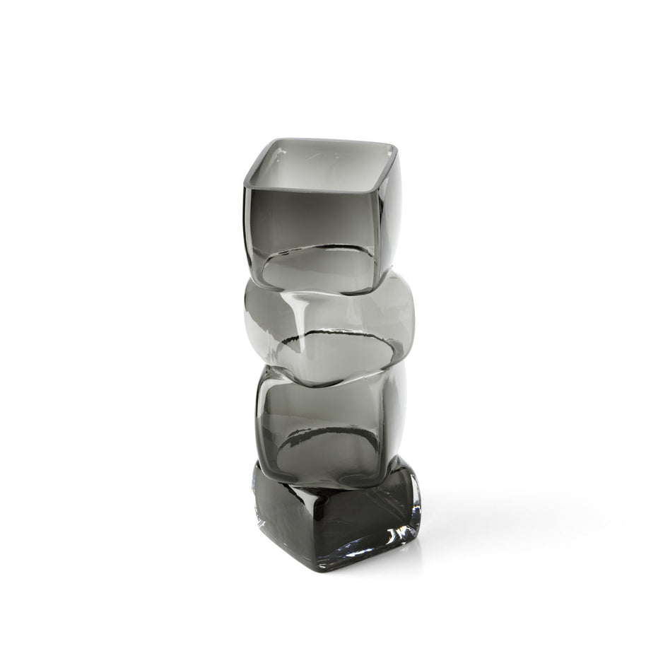 The Cubes Vase - Dark Grey - L