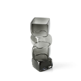 The Cubes Vase - Dark Grey - L