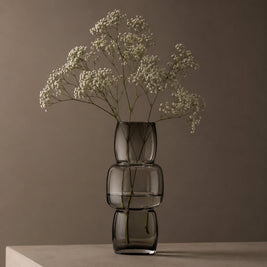 The Cubes Vase - Dark Grey - M