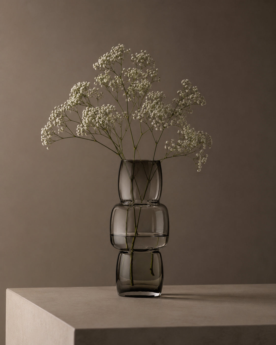 The Cubes Vase - Dark Grey - M
