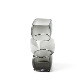 The Cubes Vase - Dark Grey - M