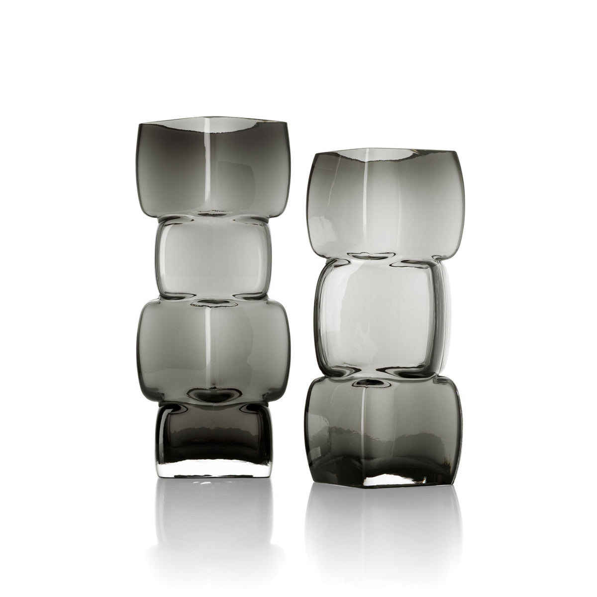 The Cubes Vase - Dark Grey - M
