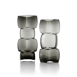 The Cubes Vase - Dark Grey - M