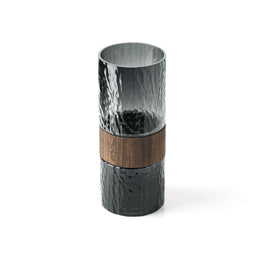 The Wood You Be Mine Vase - Dark Grey - L