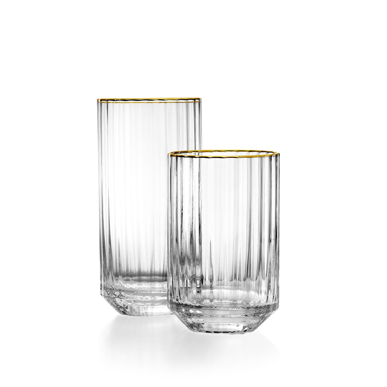 Der goldene Schluck Highballglas – Naturgold